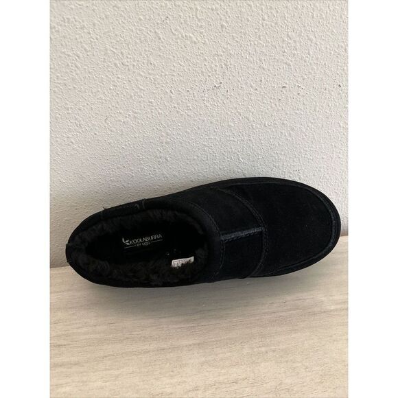 Koolaburra by UGG 1115871 Men's Sz 8 Graisen Slippers BLACK - Picture 3 of 13